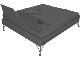 Bed 3D Model preview