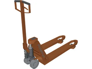 Pump Track 3D Model preview