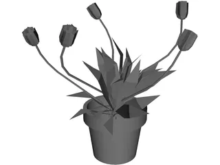 Dandelion 3D Model preview