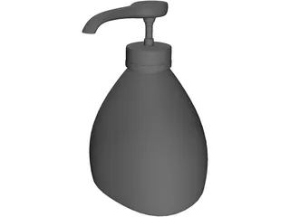 Liquid Soap Dispenser 3D Model preview