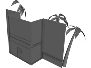 Bijou Theater 3D Model preview