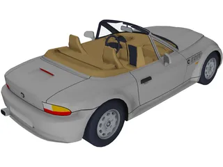 BMW Z3 3D Model preview