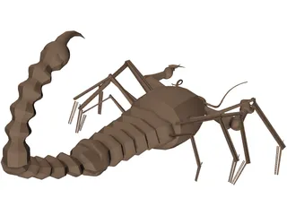 Scorpion 3D Model preview