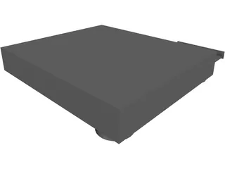 CD Player 3D Model preview