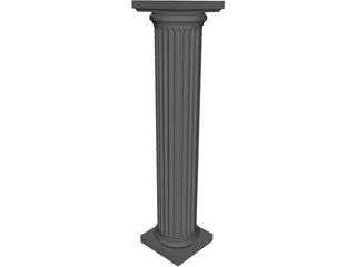 Column 3D Model preview