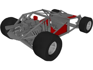 Dune Buggy 3D Model preview