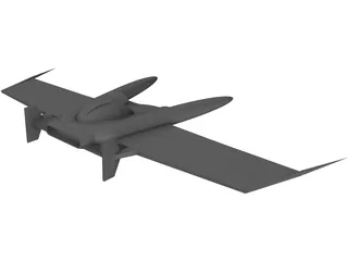 IronSide Winged Mech 3D Model preview