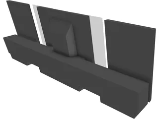 CD Stereo Mini-System 3D Model preview