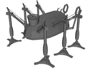 Martian Handling Machine 3D Model preview