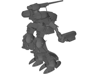 Battletech Marauder 3D Model preview