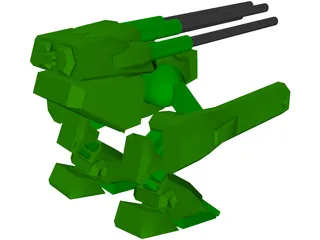 MAC II Monster 3D Model preview