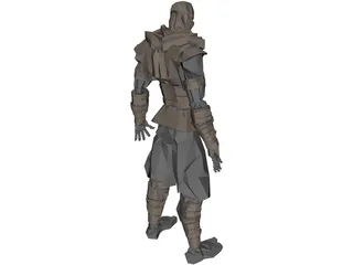 Ninja 3D Model preview