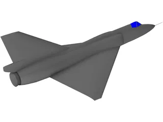 F-102 3D Model preview