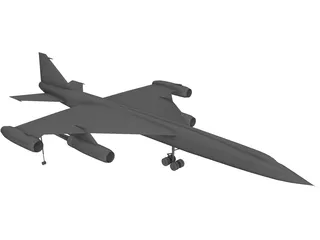 Myasishchev M-50 Bounder 3D Model preview