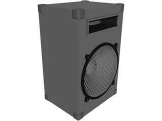 Speaker DJ 3D Model preview