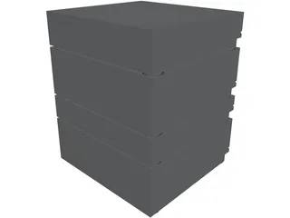 Hi-Fi System 3D Model preview
