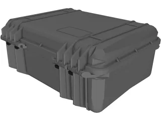 Pelican Case 3D Model preview