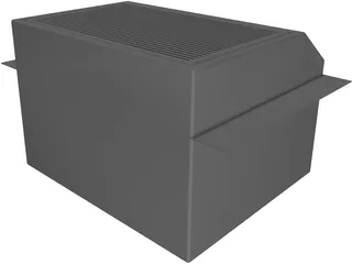 AirCo Air Conditioner 3D Model preview