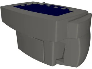 Vital Signs Monitor 3D Model preview