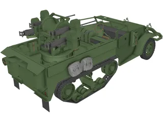 US M 16 3D Model preview