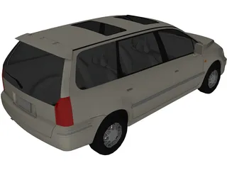 Mitsubishi Chariot Grandis (1997) 3D Model preview
