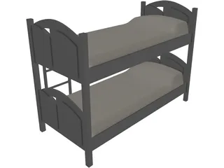 Bed 3D Model preview