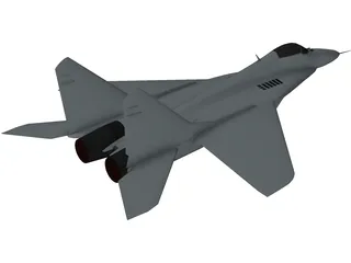 MiG-29 Fulcrum 3D Model preview