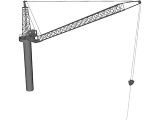 Crane 3D Model preview