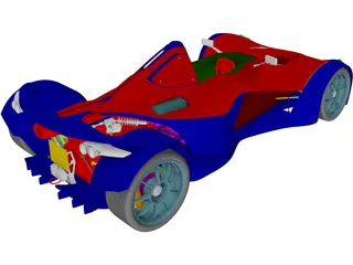 Bac Mono 3D Model preview