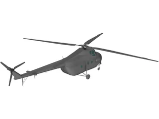 Mil Mi-4 3D Model preview