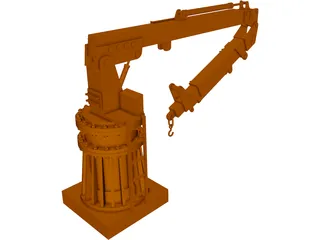 Crane 3D Model preview