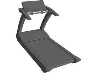 Treadmill 3D Model preview
