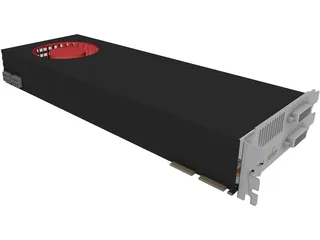 AMD Radeon 6970 3D Model preview