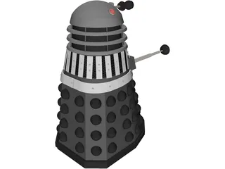 Dalek 3D Model preview