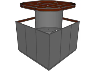 Stand 3D Model preview