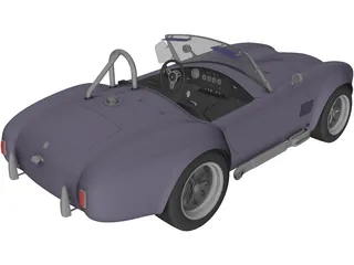 Shelby Cobra 3D Model preview