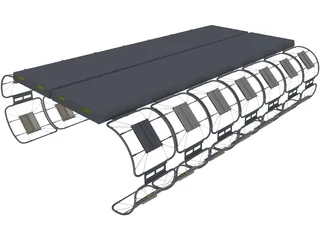 Spacedock 3D Model preview