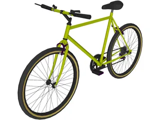 Bike 3D Model preview