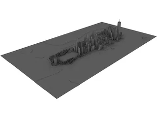 New York City 3D Model preview