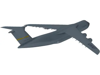 C-5 Galaxy 3D Model preview