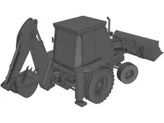 JCB 3DX 3D Model preview