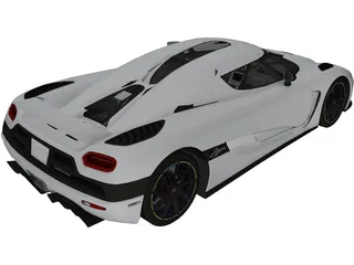 Koenigsegg Agera 3D Model preview