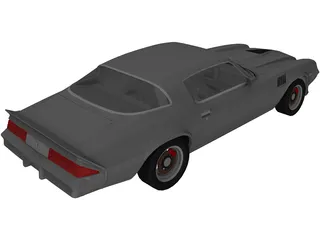 Chevrolet Camaro Z28 (1979) 3D Model preview