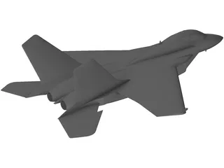 F-15 3D Model preview