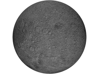 Moon 3D Model preview