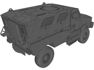 MRAP 3D Model preview