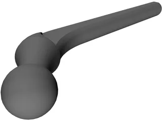 Hip Protesis Charnley 3D Model preview