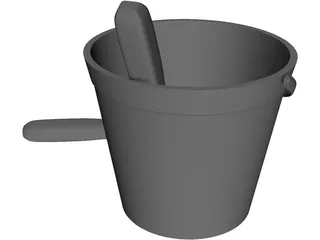 Bucket 3D Model preview