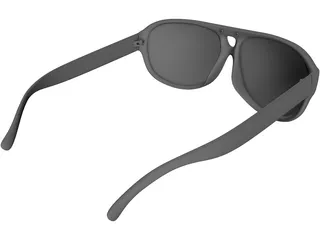 Polaroid Sunglasses 3D Model preview