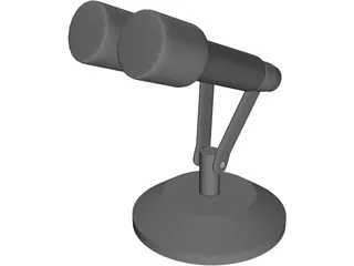 Microphone 3D Model preview